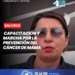 En el marco de la campaña de prevención del cáncer de mama, la presidenta del Patronato Municipal de Amparo Social de Salcedo impulsó una jornada de capacitación y una marcha para promover la concienciación sobre esta enfermedad.
