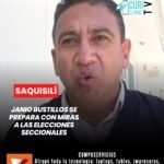 De cara al próximo proceso electoral, los precandidatos intensifican sus actividades y acercamientos con la ciudadanía. Janio Bustillos, quien busca llegar a la Alcaldía del cantón Saquisilí, señaló que ha acogido varias invitaciones para mantener encuentros y dar a conocer sus propuestas.